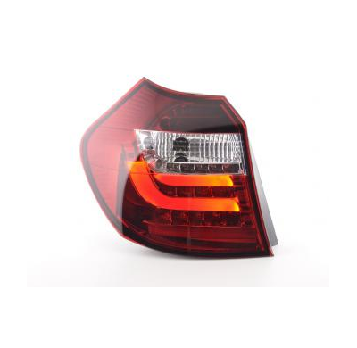 Pilotos Led Bmw 1er E87/E81 3/5-Trg. Bj. 07-11 Trasnparente/Rojo Fk Automotive