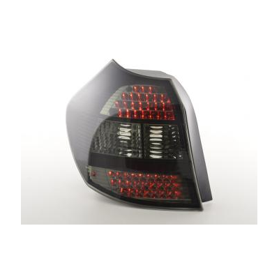Kit De Pilotos Traseros Led Bmw 1er Modelo E87  04- Negro Fk Automotive