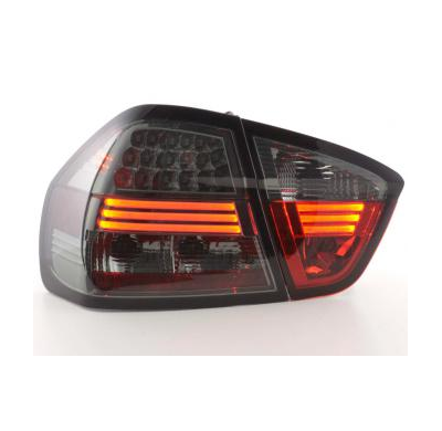 Kit De Pilotos Traseros Led Bmw Serie 3 Sedan Modelo E90  05-08 Negro Fk Automotive