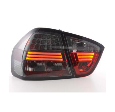 Kit De Pilotos Traseros Led Bmw Serie 3 Sedan Modelo E90  05-08 Negro Fk Automotive