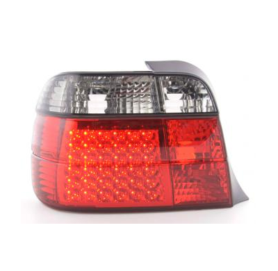 Kit De Pilotos Traseros Led Bmw Serie 3 Compact Modelo E36  94-99 Negro/Rojo Fk Automotive