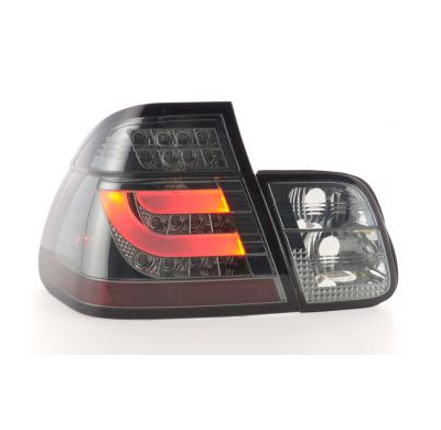 Kit De Pilotos Traseros Led Bmw Serie 3 E46 Sedan  98-01 Negro Fk Automotive