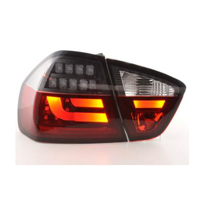 Pilotos Led Juego Bmw 3er E90 Limo Bj. 05-08 Rojo/Negro Fk Automotive