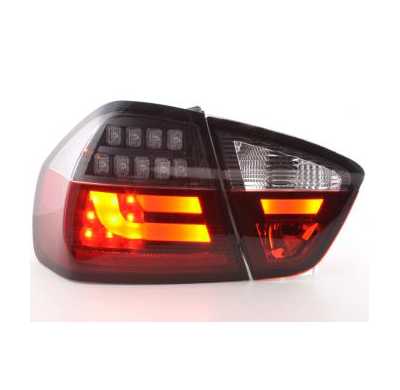Pilotos Led Juego Bmw 3er E90 Limo Bj. 05-08 Rojo/Negro Fk Automotive