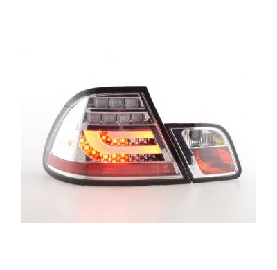 Pilotos Led Bmw 3er E46 Coupe Bj. 03-07 Cromado Fk Automotive