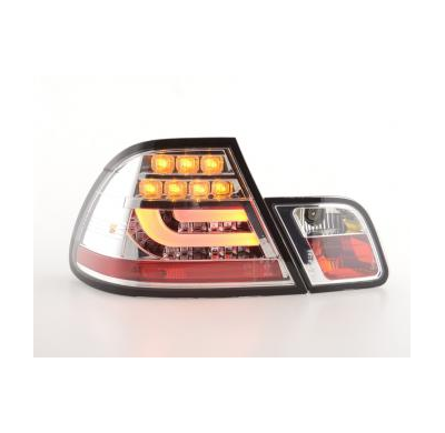 Pilotos Led Bmw 3er E46 Coupe Bj. 03-07 Cromado Fk Automotive