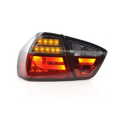 Pilotos Led Bmw 3er E90 Limo Bj. 05-08 Rojo/Negro Fk Automotive
