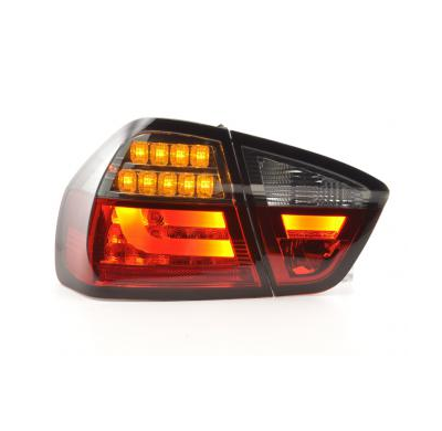 Pilotos Led Bmw 3er E90 Limo Bj. 05-08 Rojo/Negro Fk Automotive