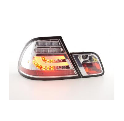 Pilotos Led Bmw 3er E46 Coupe Bj. 99-03 Cromado Fk Automotive