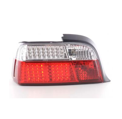 Kit De Pilotos Traseros Led Bmw Serie 3 Coupe Modelo E36  91-98 Rojo/Blanco Fk Automotive