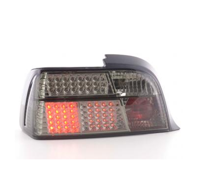 Kit De Pilotos Traseros Led Bmw Serie 3 Coupe Modelo E36  91-98 Negro Fk Automotive