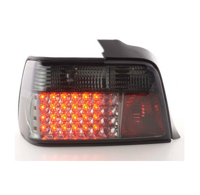 Kit De Pilotos Traseros Led Bmw Serie 3 Sedan Modelo E36  91-98 Negro Fk Automotive