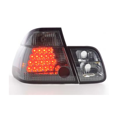 Kit De Pilotos Traseros Led Bmw Serie 3 Sedanunsine Modelo E46  01-05 Negro Fk Automotive