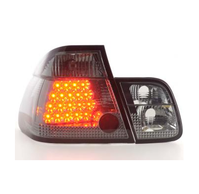 Kit De Pilotos Traseros Led Bmw Serie 3 Sedanunsine Modelo E46  01-05 Negro Fk Automotive