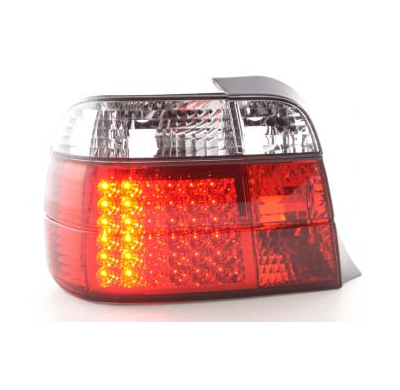 Kit De Pilotos Traseros Led Bmw Serie 3 Compact Modelo E36  94-99 Color Claro/Rojo Fk Automotive