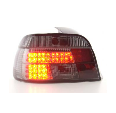 Kit De Pilotos Traseros Led Bmw Serie 5 Sedan Modelo E39  95-00 Negro Fk Automotive