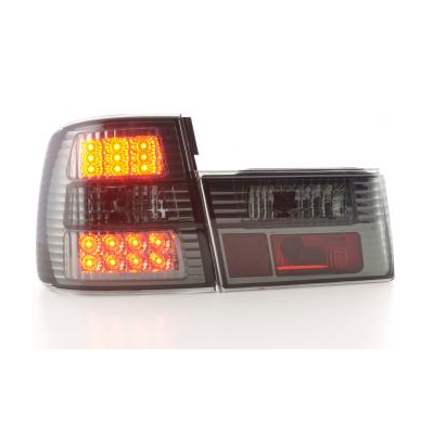 Kit De Pilotos Traseros Led Bmw Serie 5 Modelo E34  88-94 Negro Fk Automotive