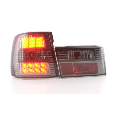 Kit De Pilotos Traseros Led Bmw Serie 5 Modelo E34  88-94 Negro Fk Automotive