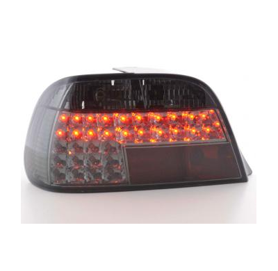 Kit De Pilotos Traseros Led Bmw 7er Modelo E38  94-98 Negro Fk Automotive
