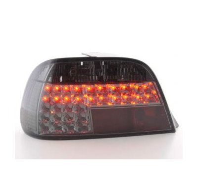 Kit De Pilotos Traseros Led Bmw 7er Modelo E38  94-98 Negro Fk Automotive