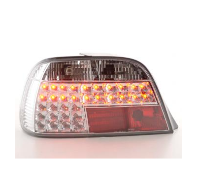 Kit De Pilotos Traseros Led Bmw 7er E38  95-02, Cromado Fk Automotive