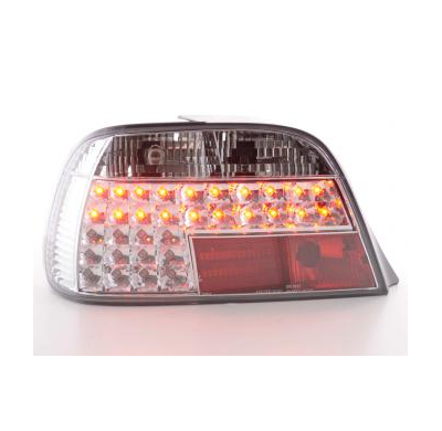 Kit De Pilotos Traseros Led Bmw 7er E38  95-02, Cromado Fk Automotive