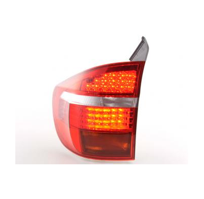 Kit De Pilotos Traseros Led Bmw X5 Modelo E70  06- Rojo Fk Automotive