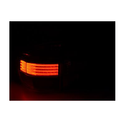 Pilotos Led Juego Bmw X5 E70 Bj. 06-10 Rojo/Negro Fk Automotive