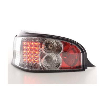 Kit De Pilotos Traseros Led Citroen Saxo Modelo S/S Hfx / S Kfw  96-02 Cromado Fk Automotive