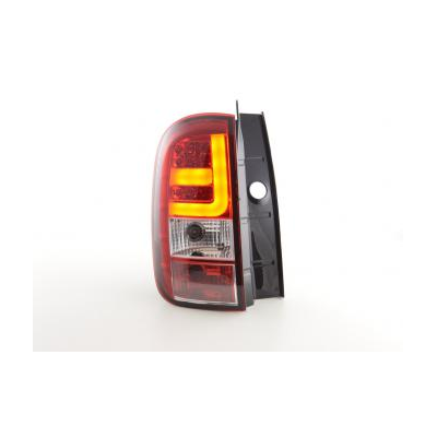 Pilotos Led Dacia Duster Bj. 10- Rojo/Transparente Fk Automotive