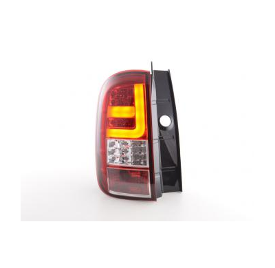 Pilotos Led Dacia Duster Bj. 10- Rojo/Transparente Fk Automotive