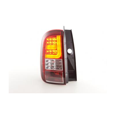 Pilotos Led Dacia Duster Bj. 10- Rojo/Transparente Fk Automotive