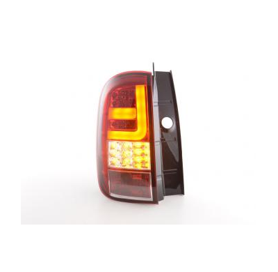 Pilotos Led Dacia Duster Bj. 10- Rojo/Transparente Fk Automotive