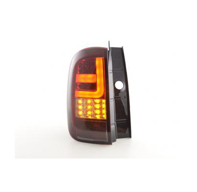 Pilotos Led Dacia Duster Bj. 10- Rojo/Negro Fk Automotive