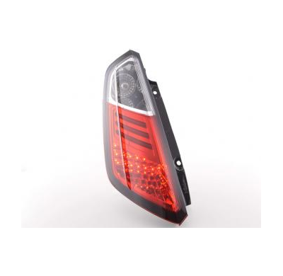 Kit De Pilotos Traseros Led Fiat Grande Punto Modelo 199  05- Color Claro/Rojo Fk Automotive