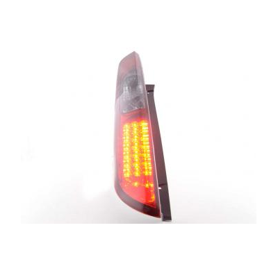 Kit De Pilotos Traseros Led Ford Focus 2 5-Ptas.  04-08, Rojo/Negro Fk Automotive
