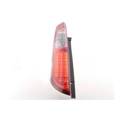 Kit De Pilotos Traseros Led Ford Focus 2 5-Ptas.  04-08, Rojo/Color Claro Fk Automotive