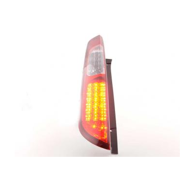 Kit De Pilotos Traseros Led Ford Focus 2 5-Ptas.  04-08, Rojo/Color Claro Fk Automotive