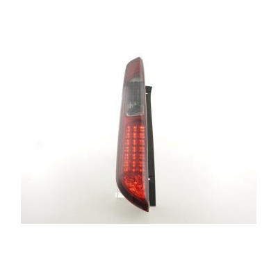 Kit De Pilotos Traseros Led Ford Focus 2 5-Ptas.  04-08, Rojo/Negro Fk Automotive