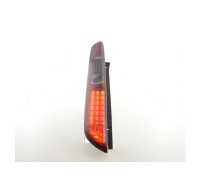 Kit De Pilotos Traseros Led Ford Focus 2 5-Ptas.  04-08, Rojo/Negro Fk Automotive