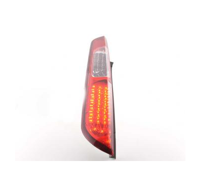Kit De Pilotos Traseros Led Ford Focus 2 5-Ptas.  08-10, Rojo/Color Claro Fk Automotive
