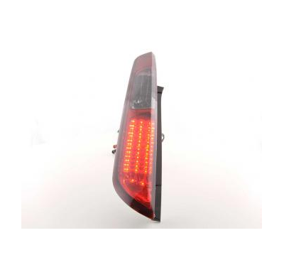 Kit De Pilotos Traseros Led Ford Focus 2 5-Ptas.  08-10, Rojo/Negro Fk Automotive