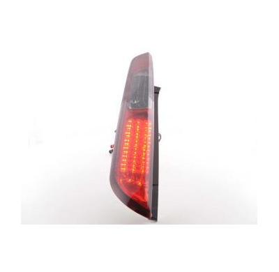 Kit De Pilotos Traseros Led Ford Focus 2 5-Ptas.  08-10, Rojo/Negro Fk Automotive