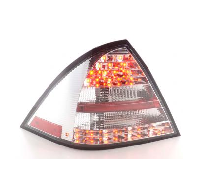 Kit De Pilotos Traseros Led Mercedes-Benz Clase C Modelo W203 Sedan  01-04, Cromado Fk Automotive