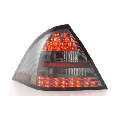 Kit De Pilotos Traseros Led Mercedes-Benz Clase C Modelo W203 Sedan  01-04, Negro Fk Automotive