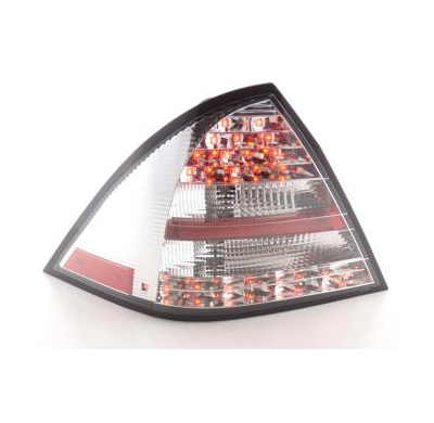 Kit De Pilotos Traseros Led Mercedes-Benz Clase C Modelo W203 Sedan  05-07, Cromado Fk Automotive
