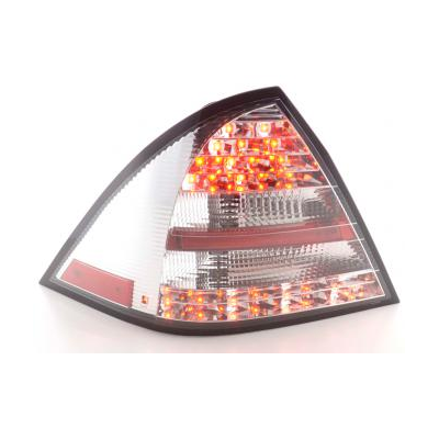 Kit De Pilotos Traseros Led Mercedes-Benz Clase C Modelo W203 Sedan  05-07, Cromado Fk Automotive