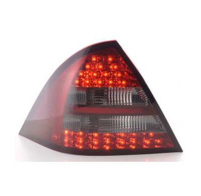 Kit De Pilotos Traseros Led Mercedes-Benz Clase C Modelo W203 Sedan  05-07, Negro Fk Automotive