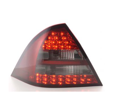 Kit De Pilotos Traseros Led Mercedes-Benz Clase C Modelo W203 Sedan  05-07, Negro Fk Automotive