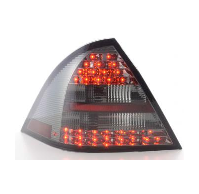 Kit De Pilotos Traseros Led Mercedes-Benz Clase C Modelo W203 Sedan  05-07, Negro Fk Automotive